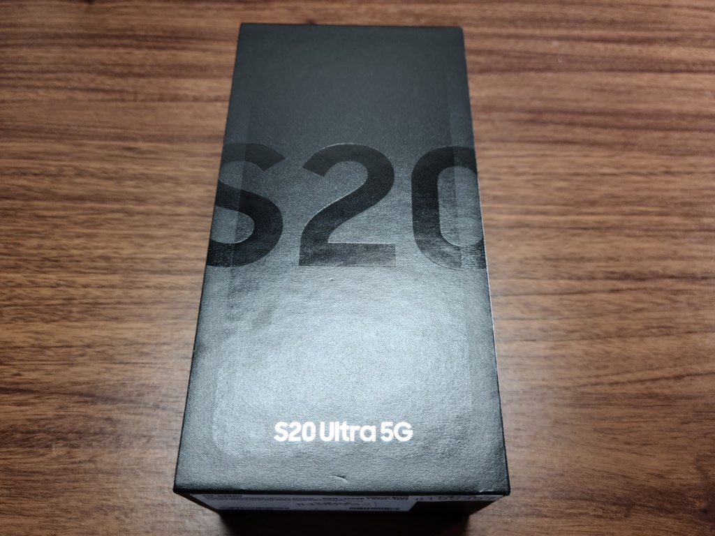 Galaxy S20 Ultra外箱