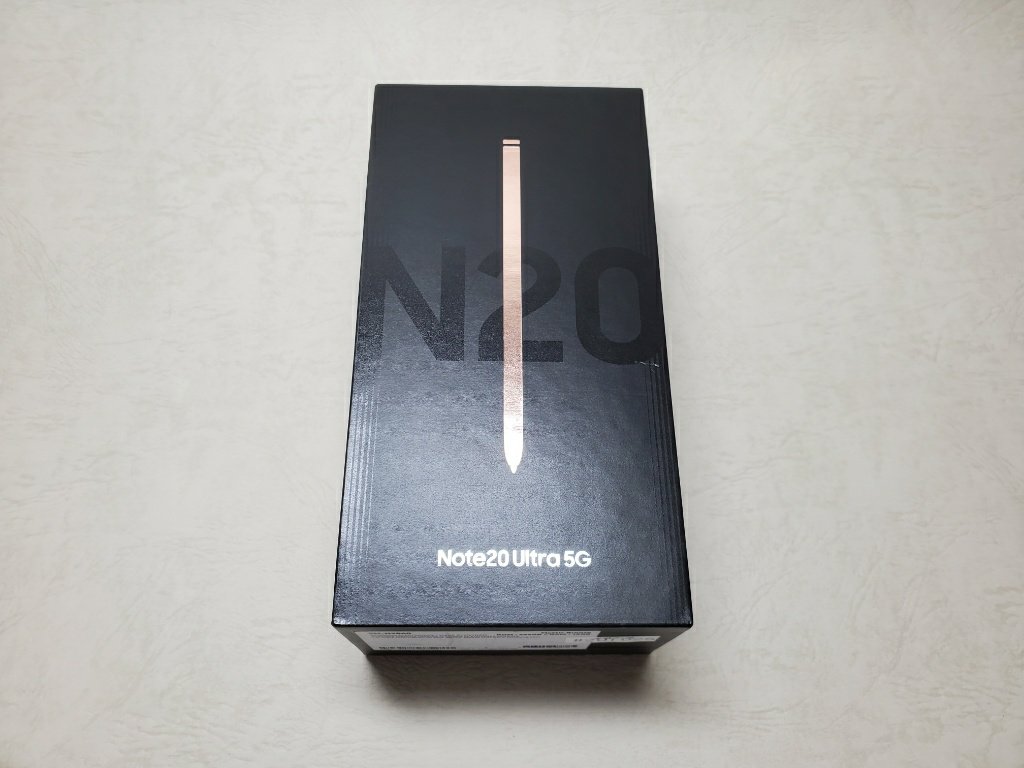 Galaxy Note20 Ultra外箱