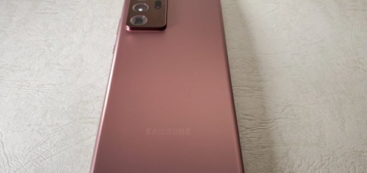 Galaxy Note20 Ultra本体背面