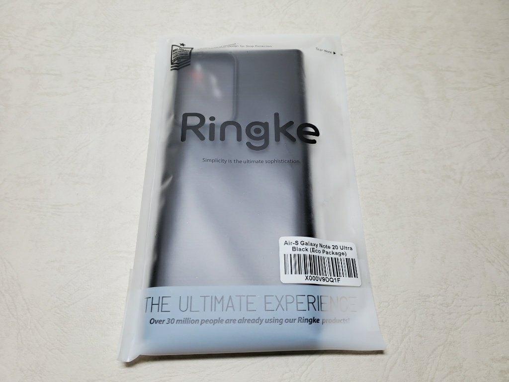 RingkeNote20Ultraケースパッケージ