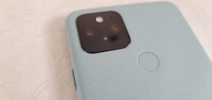 Pixel 5指紋認証センサー