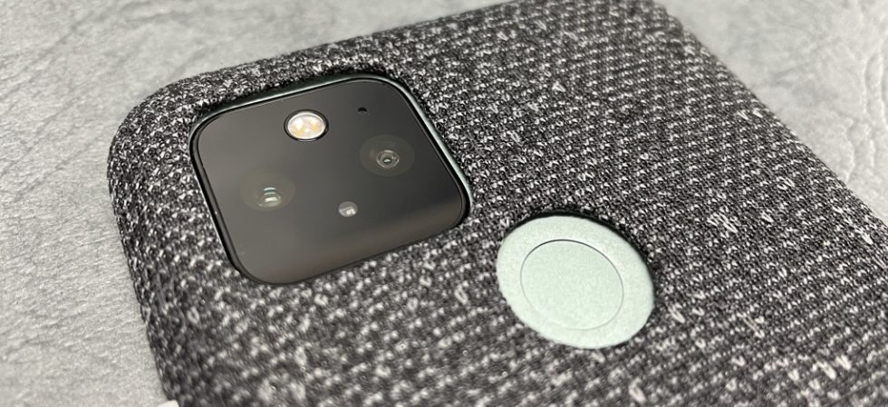 Pixel 5指紋センサーとカメラ