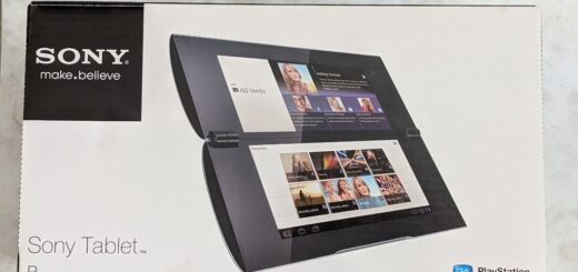 Sony Tablet P外箱