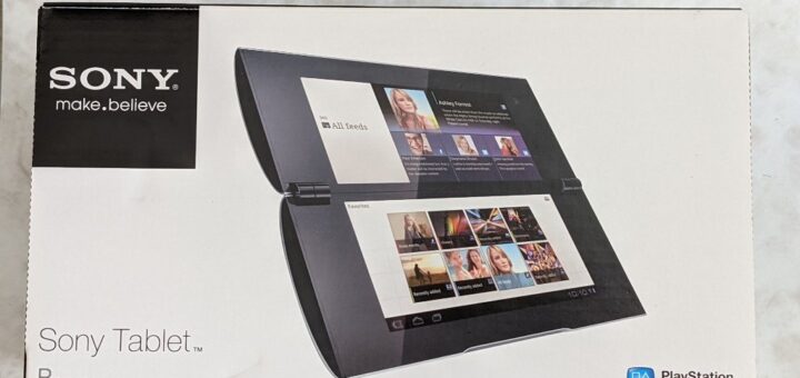 Sony Tablet P外箱