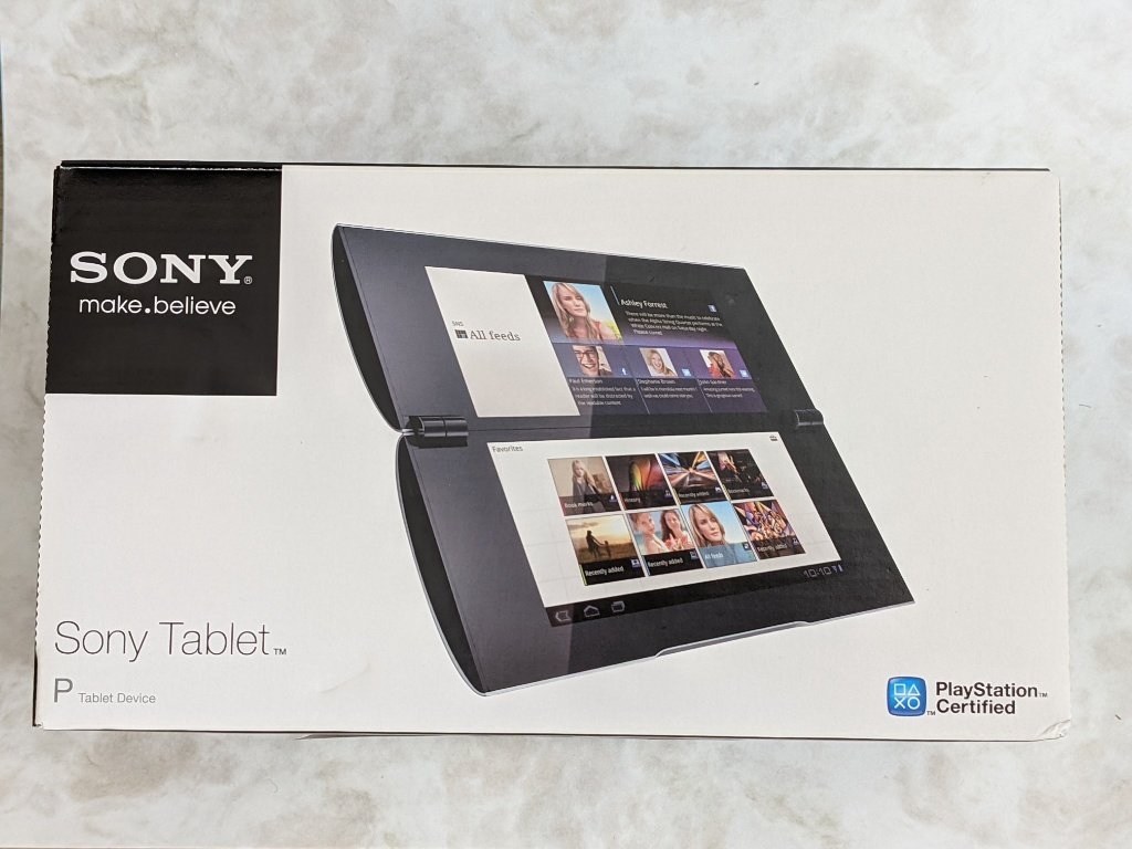 Sony Tablet P外箱