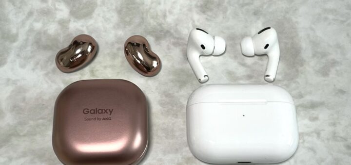 Galaxy Buds LiveとAirPods Pro