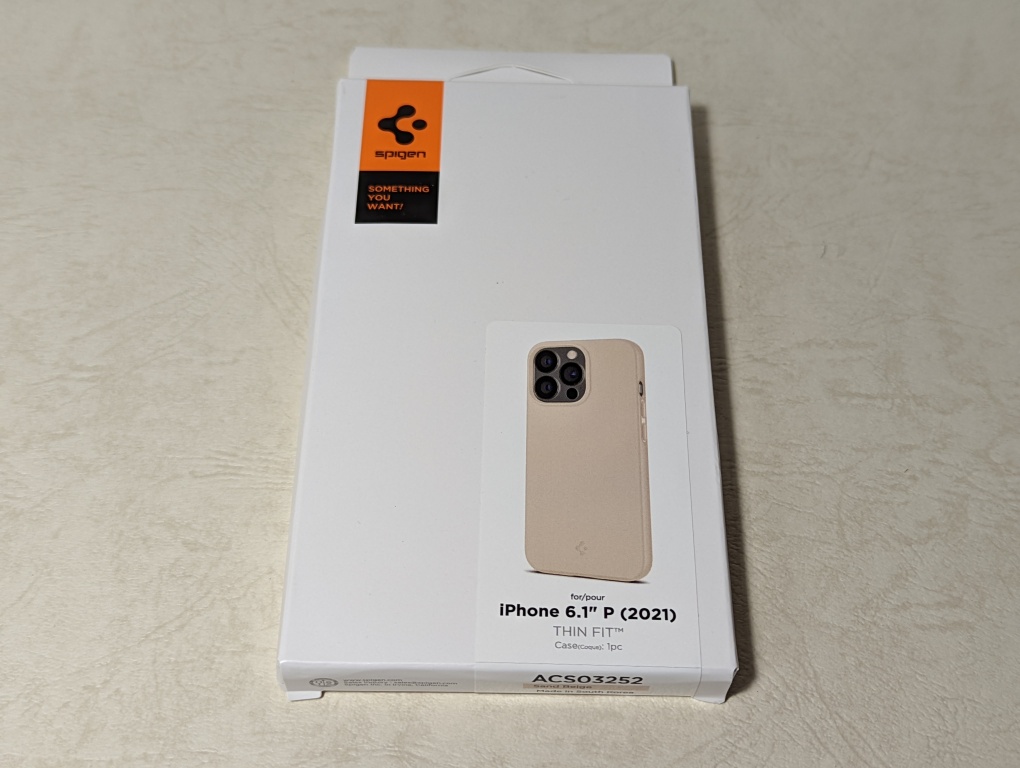 Spigen iPhone13 Pro 用 ケース外箱
