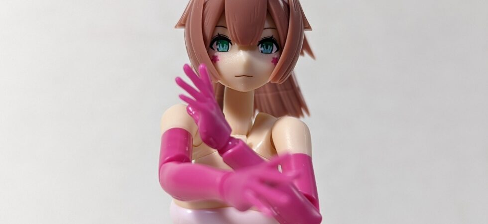 メガミデバイス桜鬼組み立て中