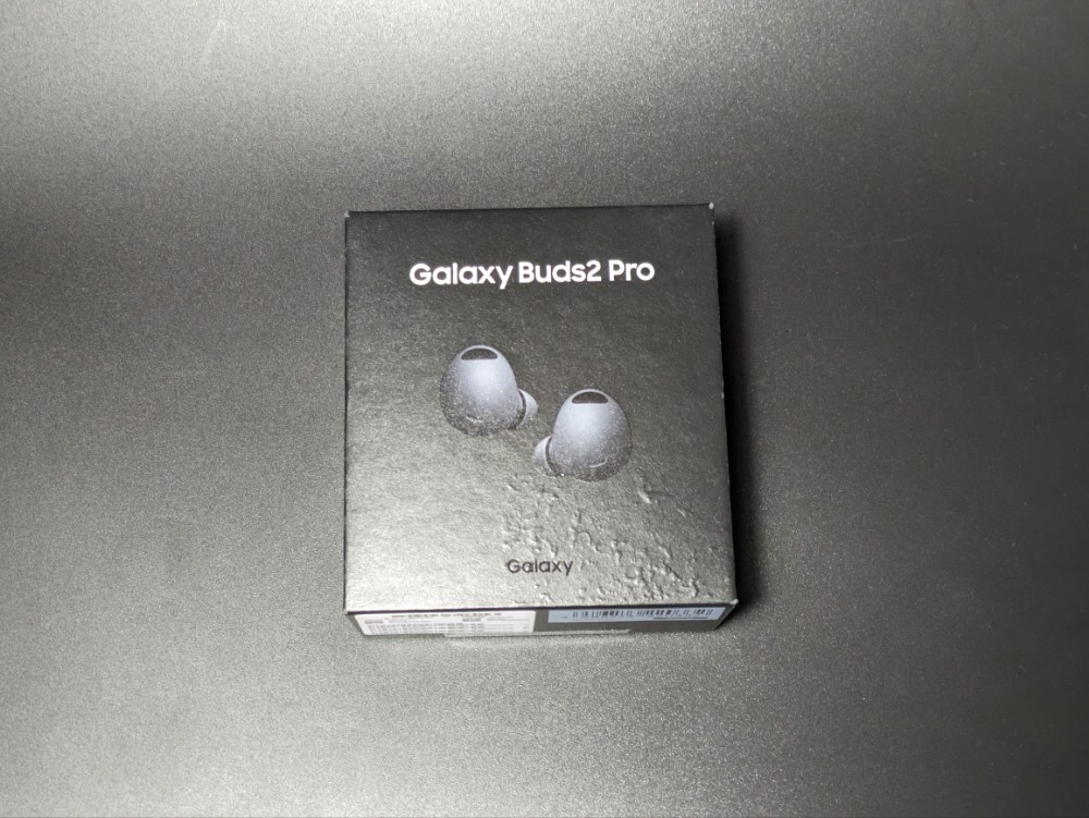 Galaxy Buds2 Proの箱