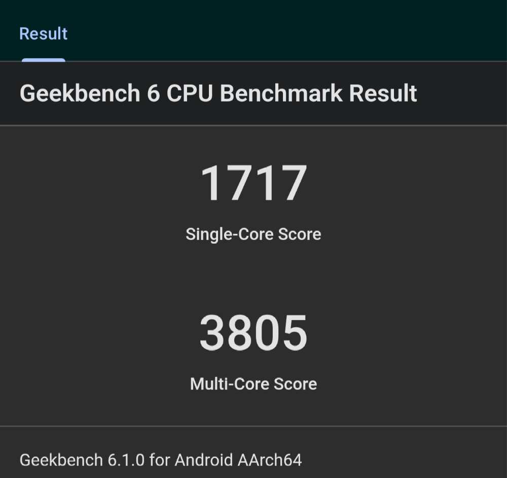 Geekbench6