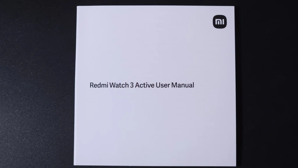 Redmi Watch 3 Active付属品