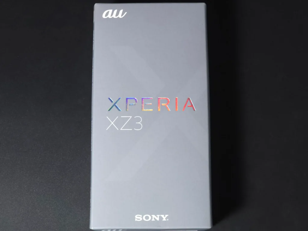 Xperia XZ3外箱