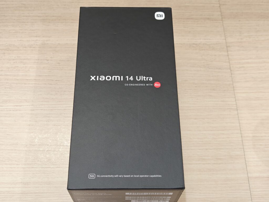 Xiaomi 14 Ultra外箱