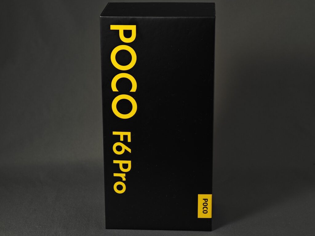 POCO F6 Pro外箱