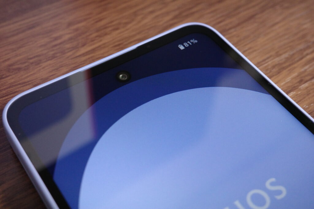 AQUOS wish5インカメラ