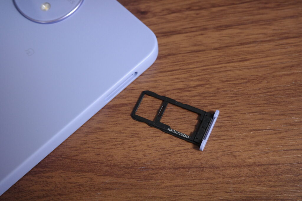 wish5のSIMスロット