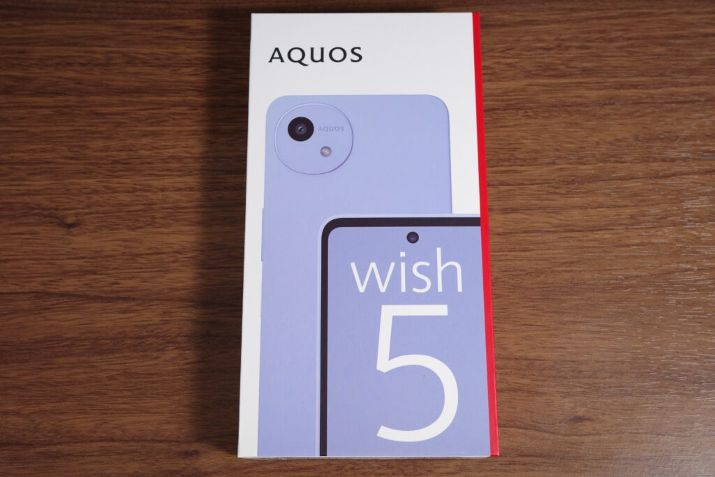 AQUOS wish5外箱