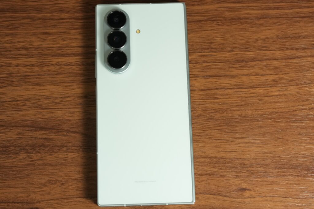 Galaxy Z Fold7の背面