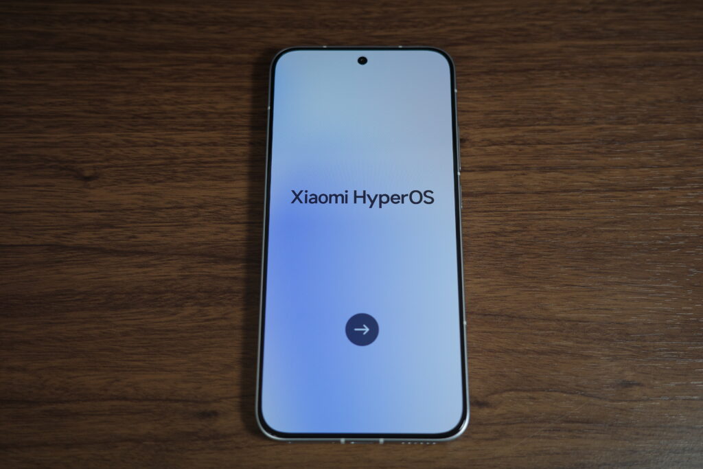POCO F7の画面