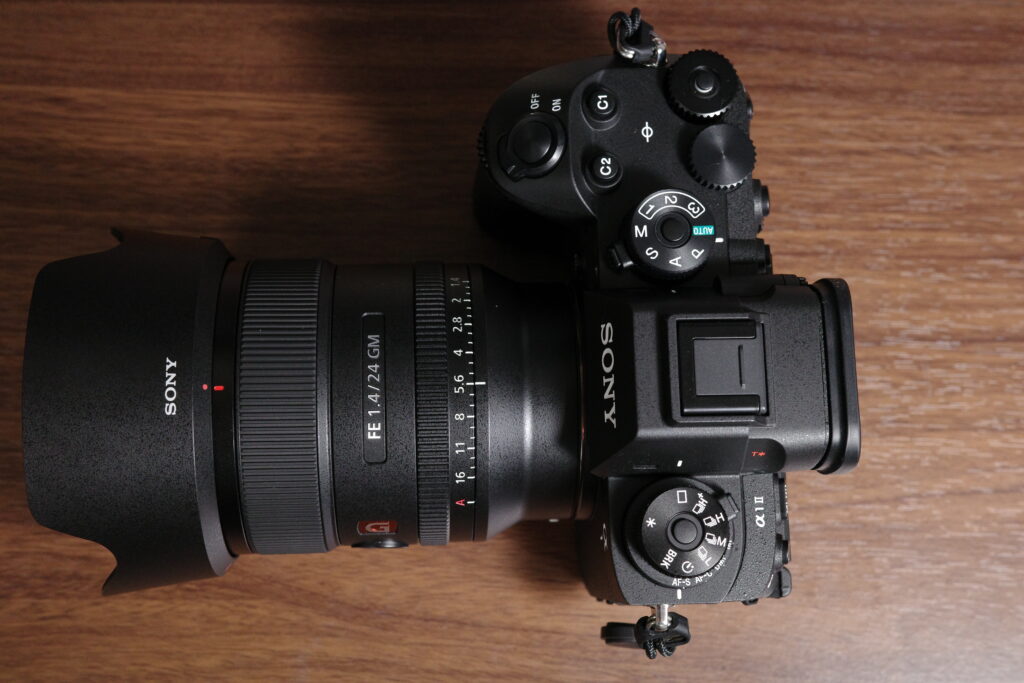 SEL24F14GMの長さ