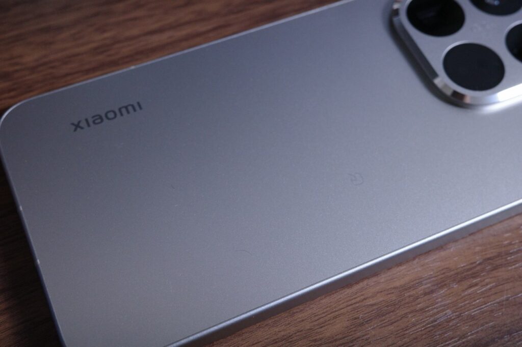 Xiaomi 15T Proの背面