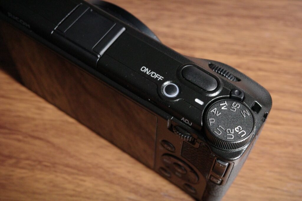 GR IVのダイヤル