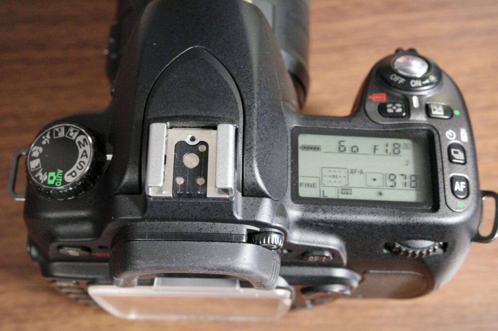 Nikon D80の操作