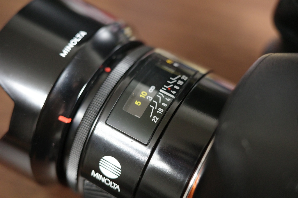 AF 35mm F2の距離計