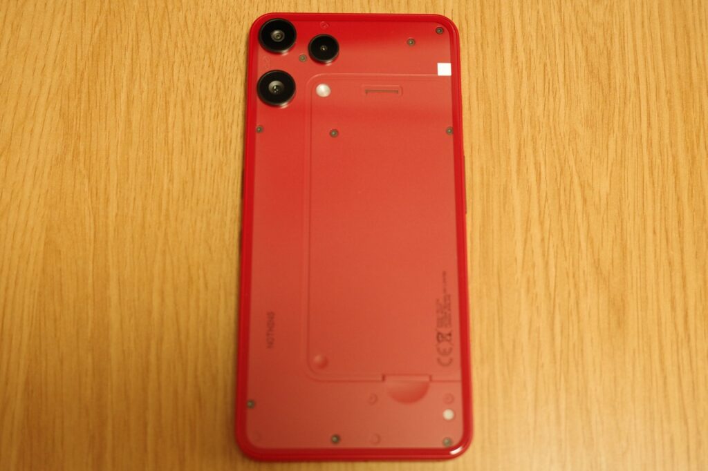 Nothing Phone (3a) Lite背面