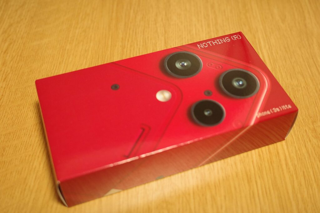 Nothing Phone (3a) Lite外箱
