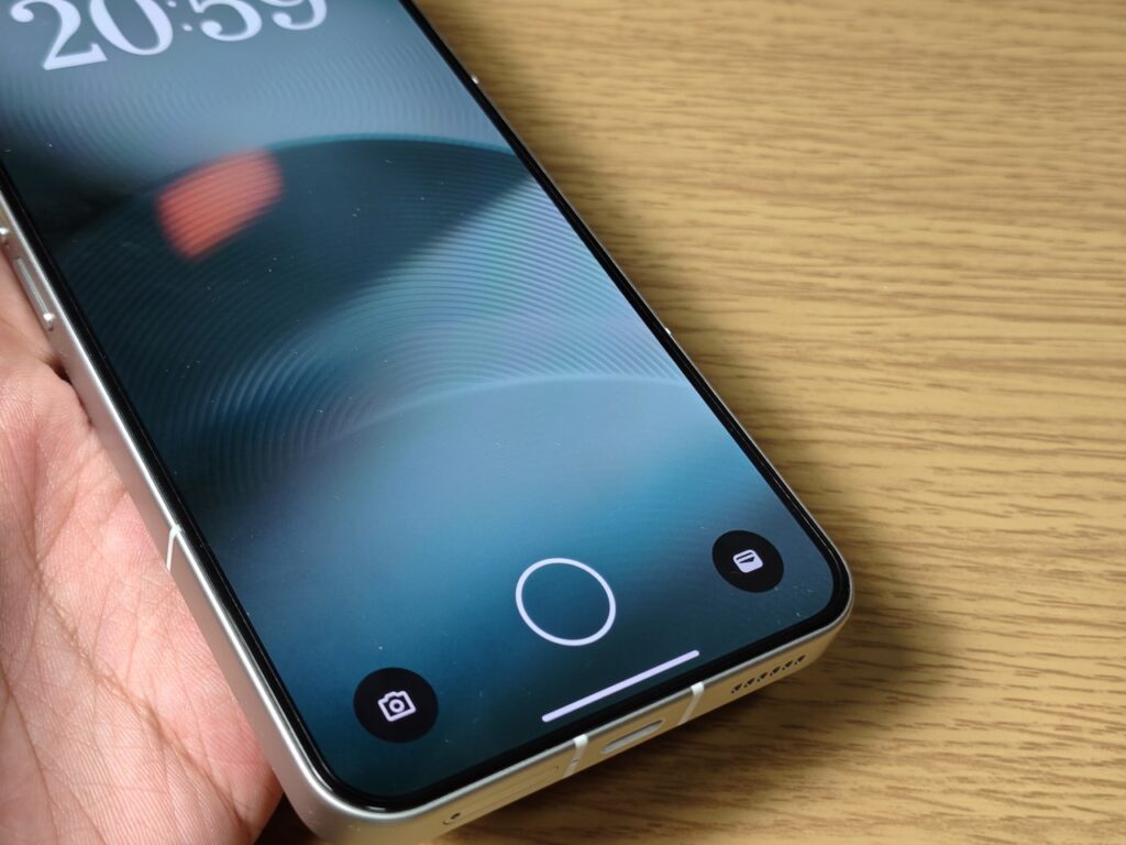 Nothing Phone (3)の指紋センサー