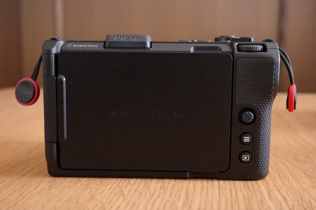 Nikon ZRの背面