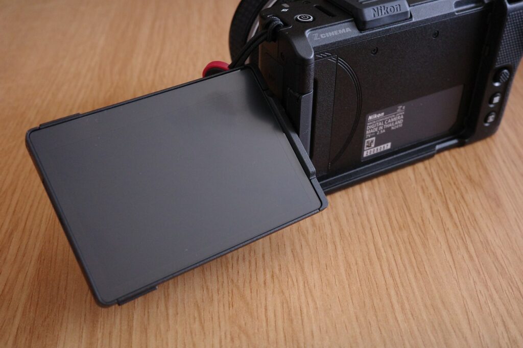 Nikon ZRの画面