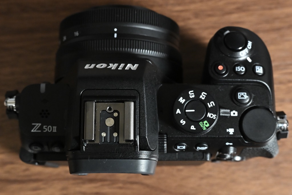 Nikon Z50IIのボタン