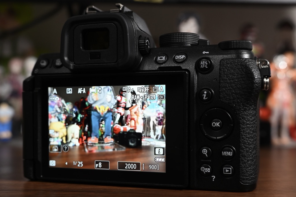 ライブビュー撮影