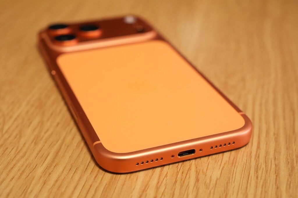 iPhone 17 Pro MaxのUSB-C端子