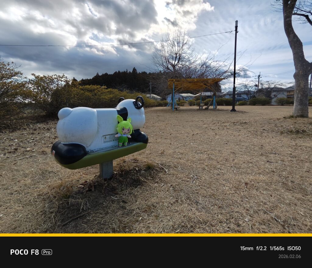 POCO F8 Proの超広角写真