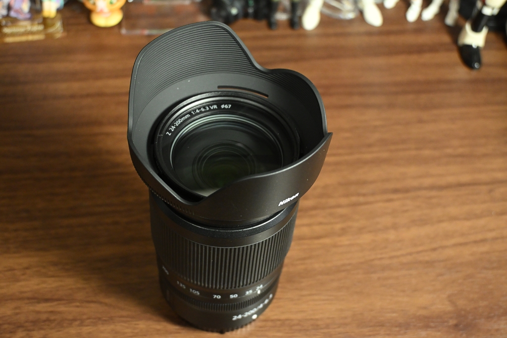 NIKKOR Z 24-200mm f/4-6.3 VRのレンズ