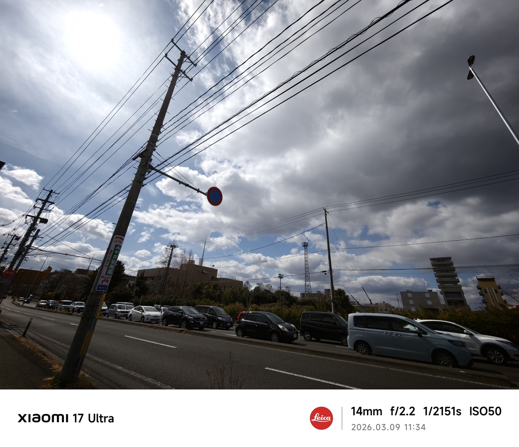 Xiaomi 17 Ultraの超広角レンズ