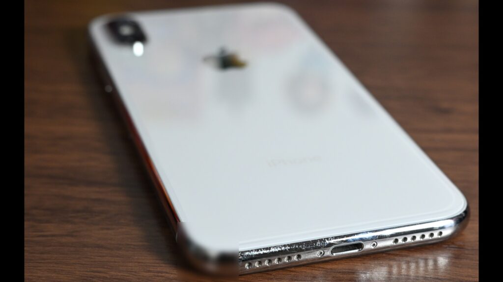 iPhone XのLightning端子