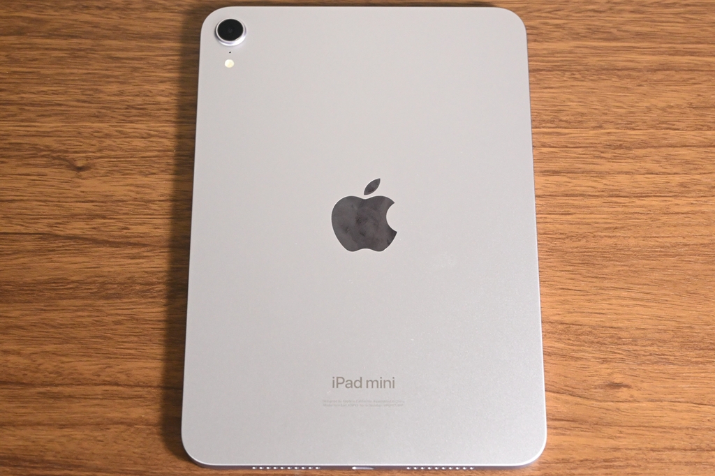iPadminiの背面