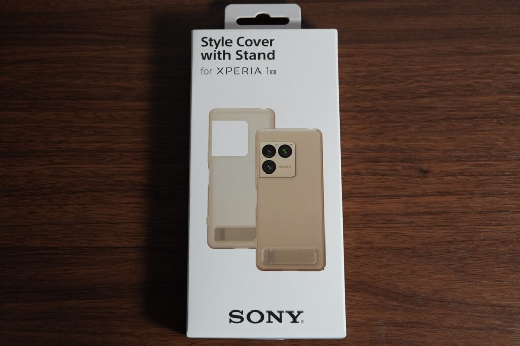 Xperia 1 VIIIのStyle Cover with Stand