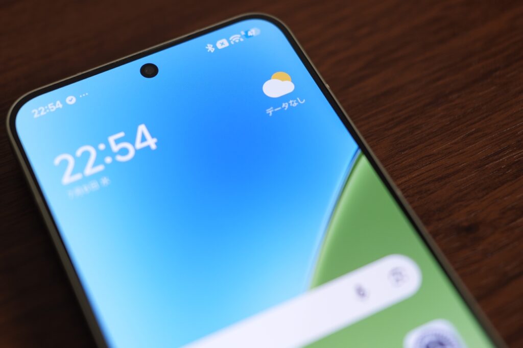 Xiaomi 15のインカメラ