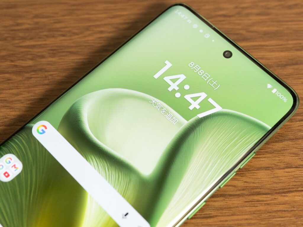 motorola edge 60の画面