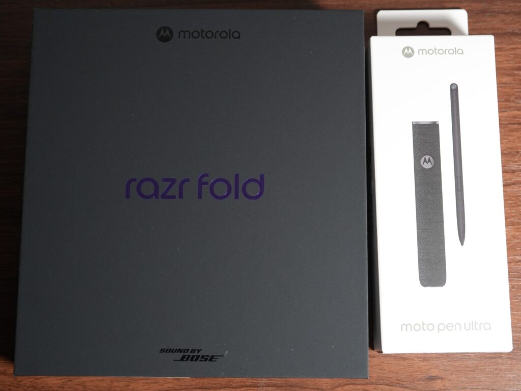 motorola razr fold外箱