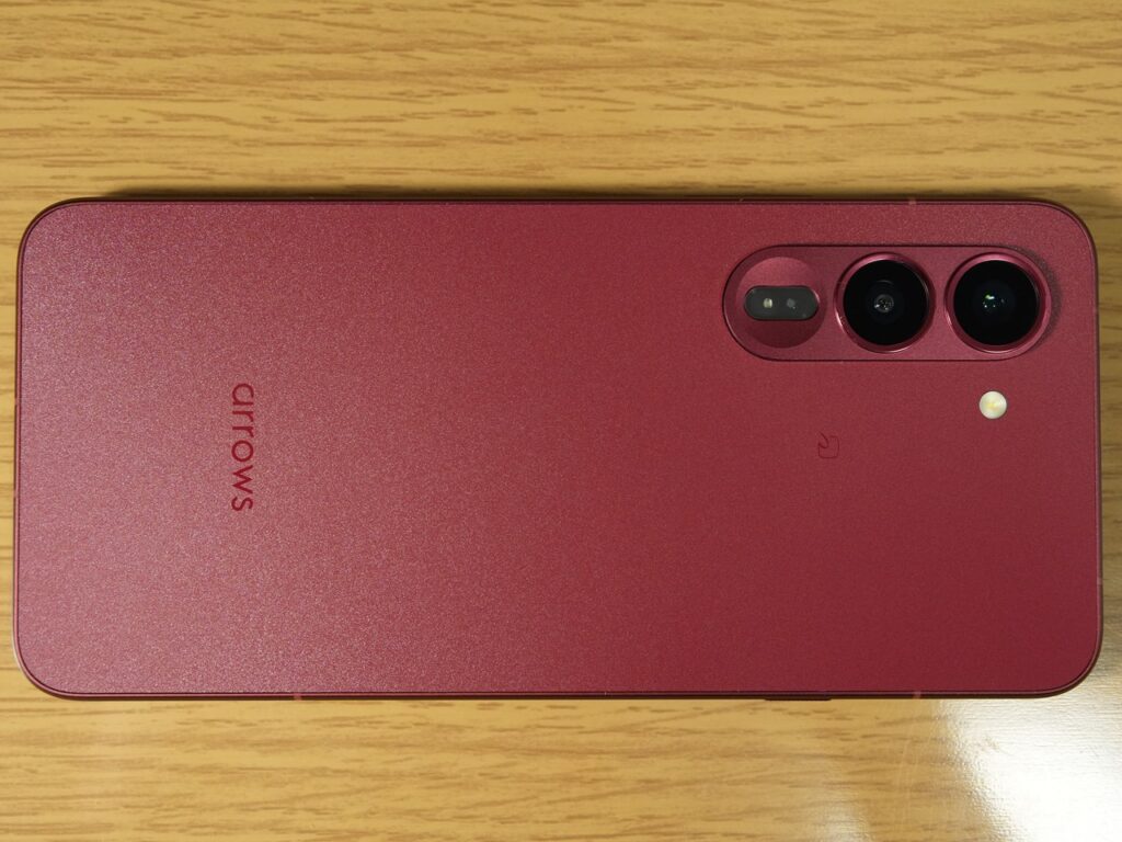 arrows Alpha2本体背面